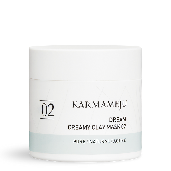 Natural, creamy clay mask by Danish Karmameju – Karmameju Skincare