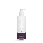 RICH hand lotion in a white Karmameju pump bottle with a plum label on a white background