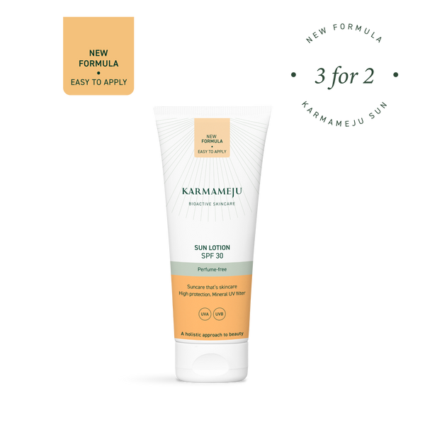 Sun lotion, SPF 30, perfume-free, travel size