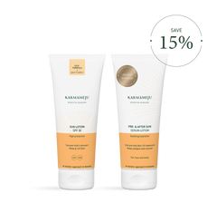﻿﻿SUN kit before and after sun