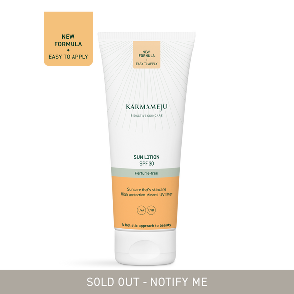 Sun lotion, SPF 30, perfume-free