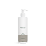 CHILL hand lotion in a white Karmameju pump bottle with a taupe label on a white background