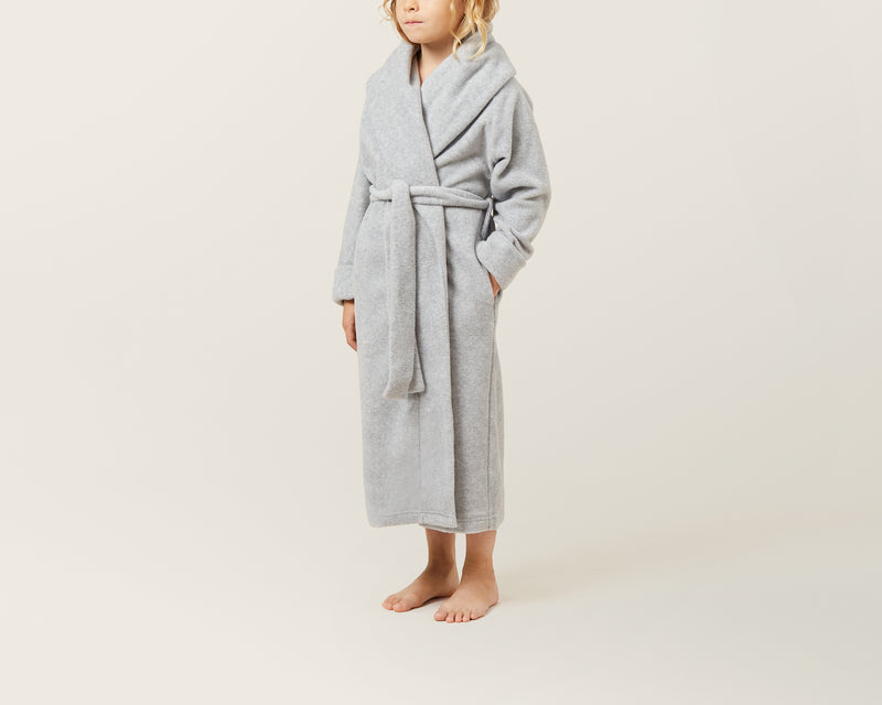MOUNT FUJI fleece bathrobe