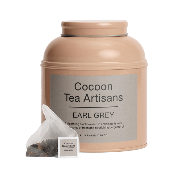 Earl Grey tea caddy - Cocoon Tea Artisans