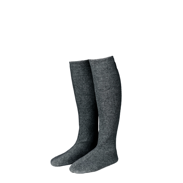 Karmameju Fleece Socks, COZY, Dark Grey