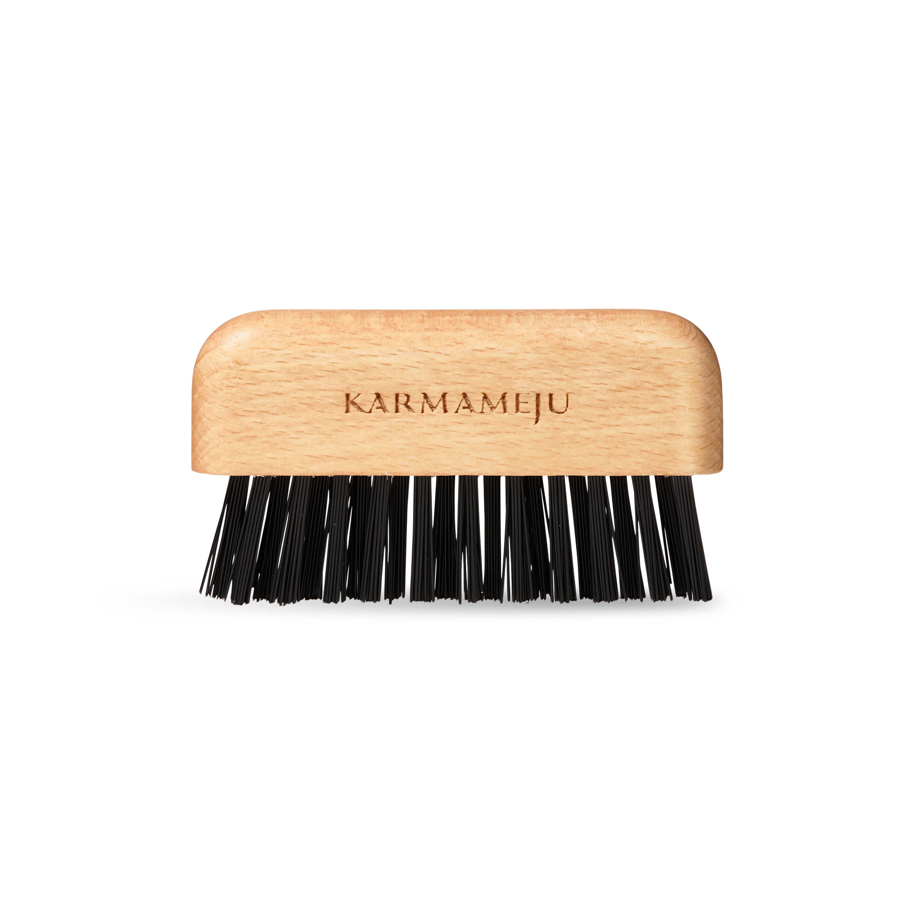 TINY dry brush cleansing tool Karmameju Skincare
