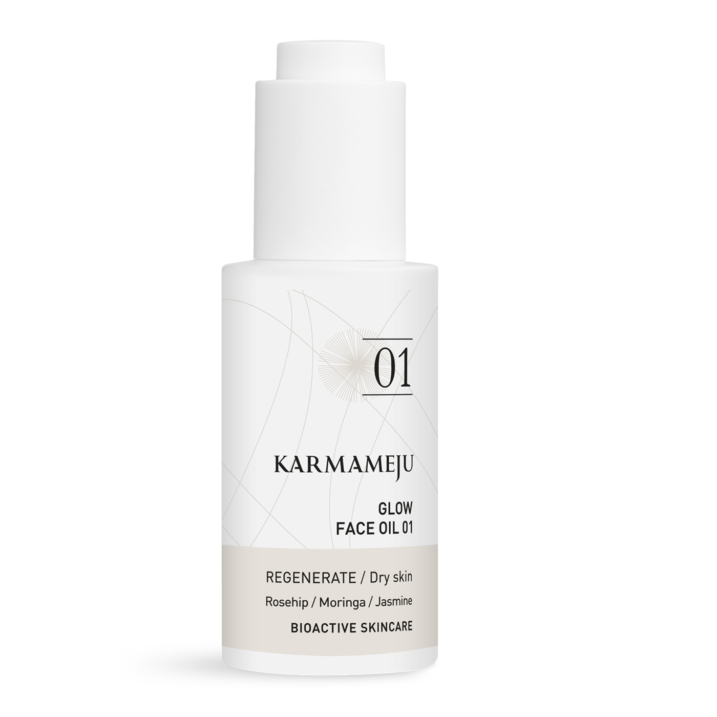 Natural Face Oil 01 from Danish Karmameju Karmameju Skincare